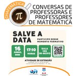 Chafemática: Conversas e Professores de Matemática
