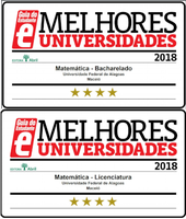 Cursos do Instituto de Matemática da UFAL avançam no Ranking Universitário 2018