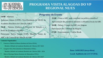 Evento da Academia Brasileira de Ciências