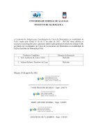 Inscrições homologadas para o processo seletivo para professor bolsista do sistema UAB.