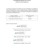 Inscrições homologadas para o processo seletivo para professor bolsista do sistema UAB.