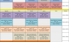 Horário - Oferta Verão