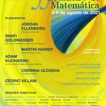 Professores do Instituto de Matemática, atuantes no Corpo Docente do Programa de Pós-Graduação, Ministrarão Palestra no 33° Colóquio Brasileiro de Matemática